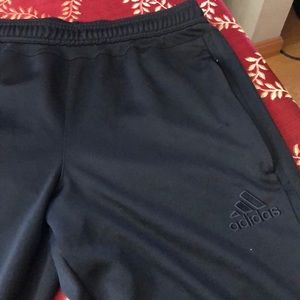 Adidas sweatpants all black